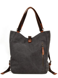 Thumbnail for Women Casual Canvas Shoulder Bag Backpack