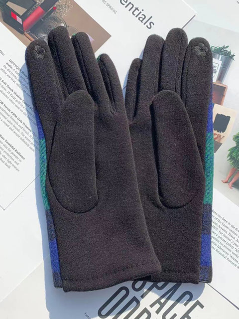 Gants coupe-vent chauds et décontractés pour femmes, hiver