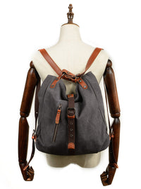 Thumbnail for Women Casual Canvas Shoulder Bag Backpack