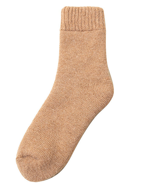 4 paires de chaussettes d'hiver en laine pour femmes