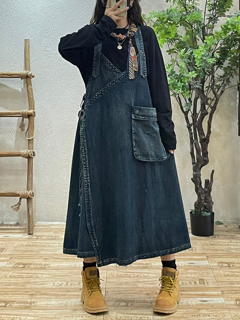 Robe à capuche unie à manches chauve-souris pour femme, style artistique d'hiver