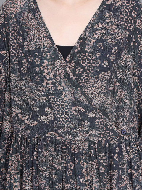 Robe à bretelles et col en V pour femme, style vintage, printemps