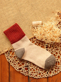 Thumbnail for Chaussettes épaisses en laine d'hiver pour femmes (5 paires)