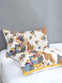 Thumbnail for Multi-layer Cotton Flower Jacquard Bedcover Sofa Blanket