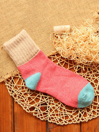 Thumbnail for Chaussettes épaisses en laine d'hiver pour femmes (5 paires)