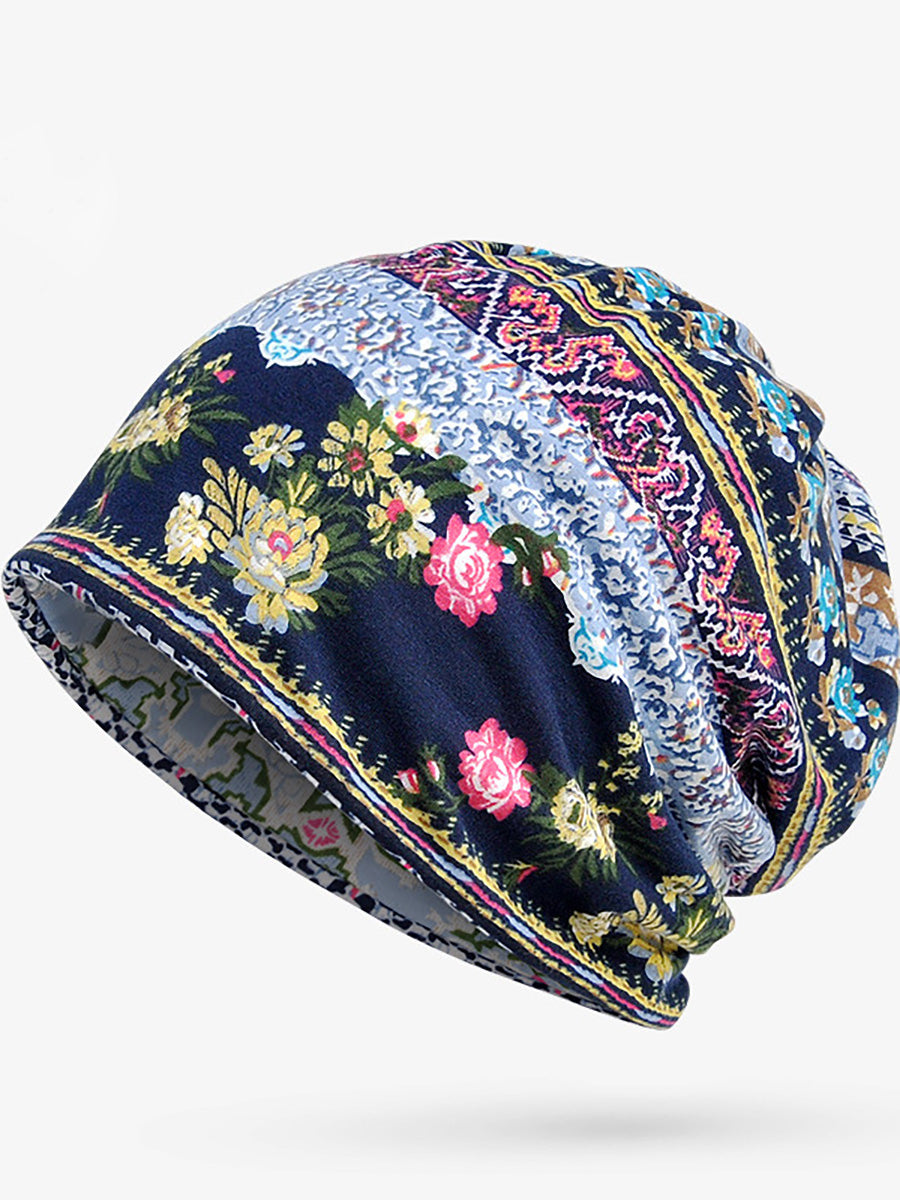 Chapeau à imprimé floral pour femmes et adultes, printemps fin