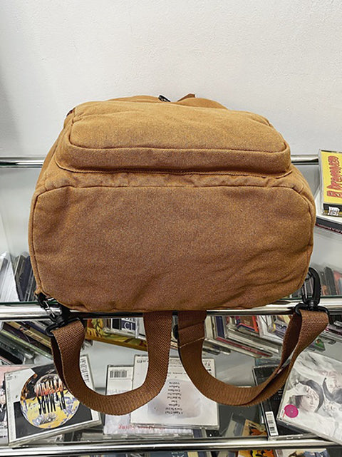 Sac à dos de sacs à bandoulière solides en toile de style japonais