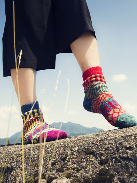 Beautiful Pattern Winter Thermal Socks