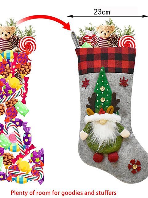 Sac cadeau pour enfants Chaussettes de Noël Père Noël